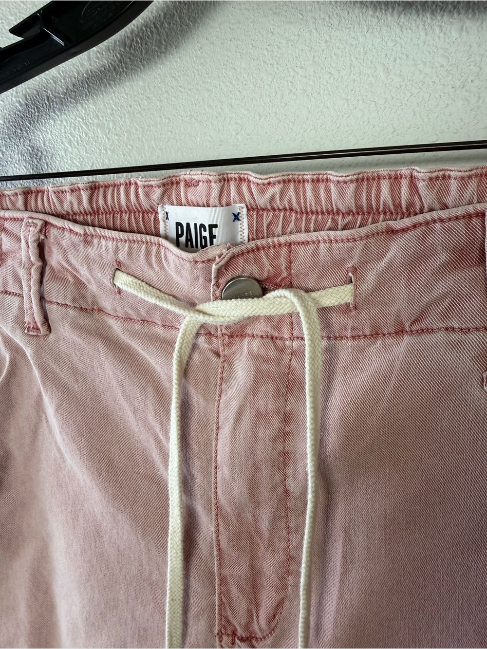 PAIGE Christy Pant Vintage Rouge Glow Pink Casual Women’s Size 27 - Picture 6 of 11